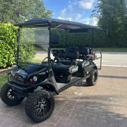 🔥 2017 EZGO Gas Golf Cart – Street Legal – Lifted – Custom 🔥