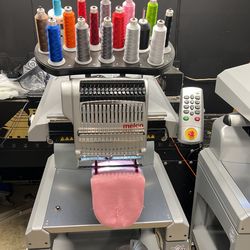 Melco Embroidery Machine 