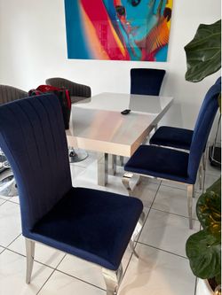 Dining table 4 chairs