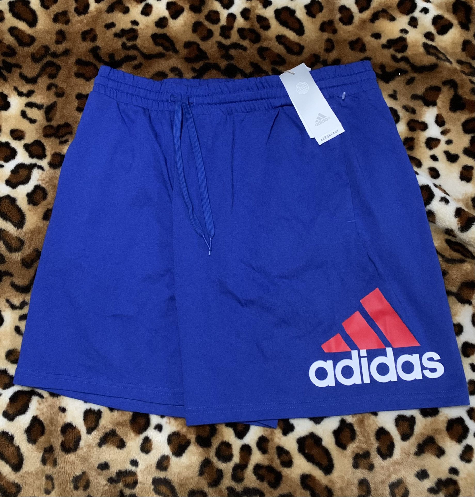 Adidas Aeroready  Shorts Men’s Large Blue New 