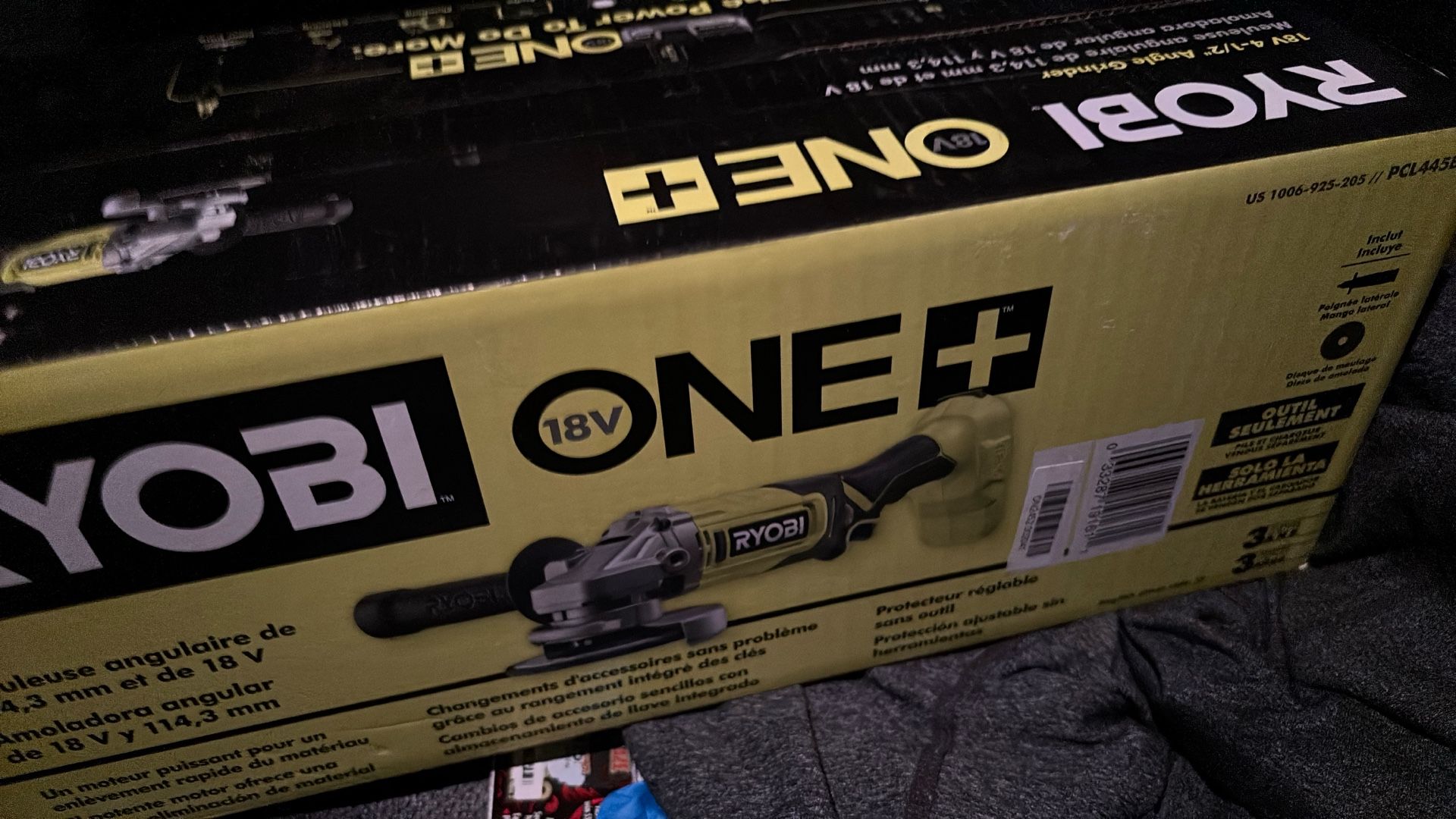 Ryobi angle grinder