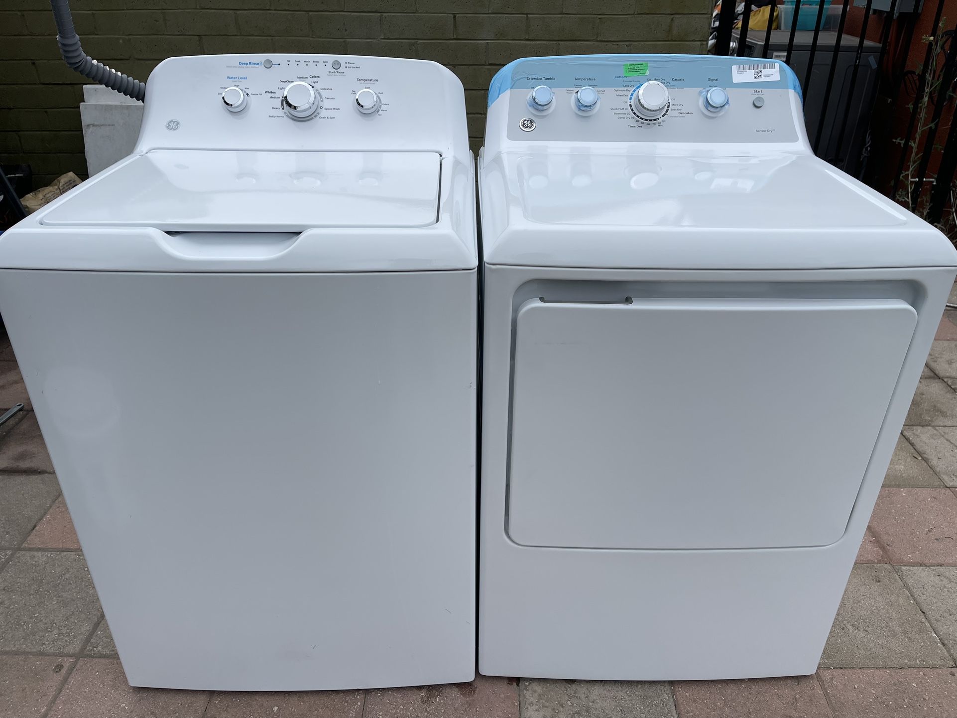 GE Washer/Dryer Set
