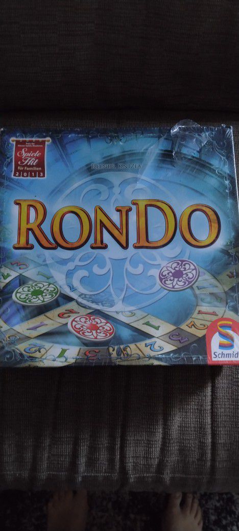 Rondo Board Game Brand New Never Opened 