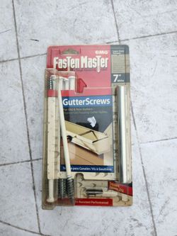 OMG FasTen MasTer 7" White Gutter Screws