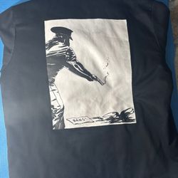 Supreme And Raymond Pettibon Bang Hooded Work Jacket Sz Lg