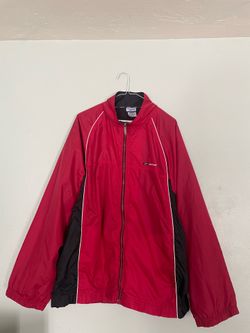Vintage 90s Y2K Reebok Full Zip Windbreaker Jacket Mens Large