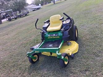48"Cut John deere zero runs cuts good ready to go 1200 cash firm read full post before