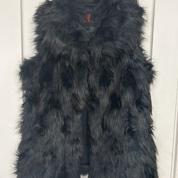 Adrienne Landau Faux Fur Vest - Size M - NWT!