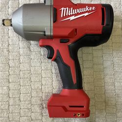 Milwaukee M18 18-Volt Lithium-lon Brushless 1/2 in. High Torque Impact Wrench with Friction Ring (Tool-Only)