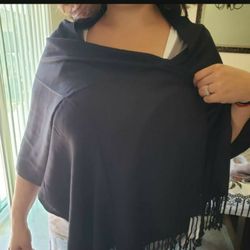 Black And  Or Grey Scarfs 