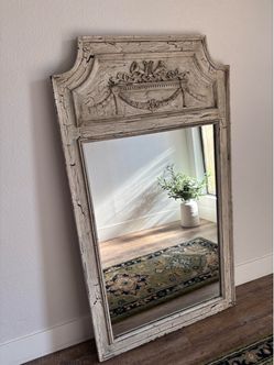 French Country Trumeau Mirror