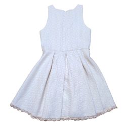 GB Girls Sleeveless Golden Twirl Dress SZ 12
