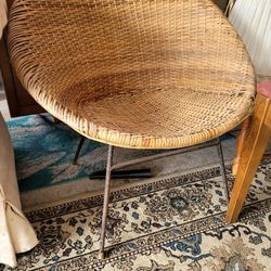 Vintage Mcm Sturdy Iconic Hoop Chair