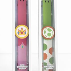 NEW Super Nintendo World Power-Up Band (Yoshi / Peach) Universal Studios