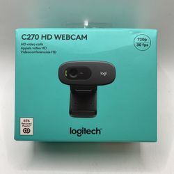 Web Camera-Widescreen HD Video Calling |Noise-Reducing Mic Logitech C270 