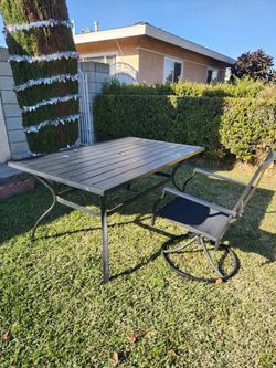 Metal Patio Set