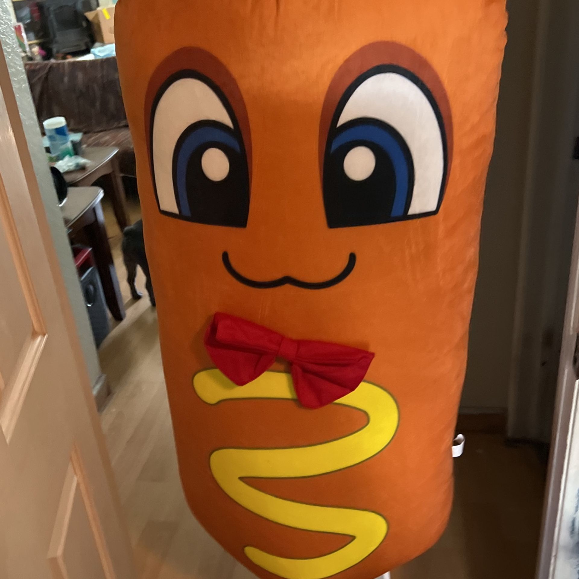 5ft Corn Dog Plush Toy