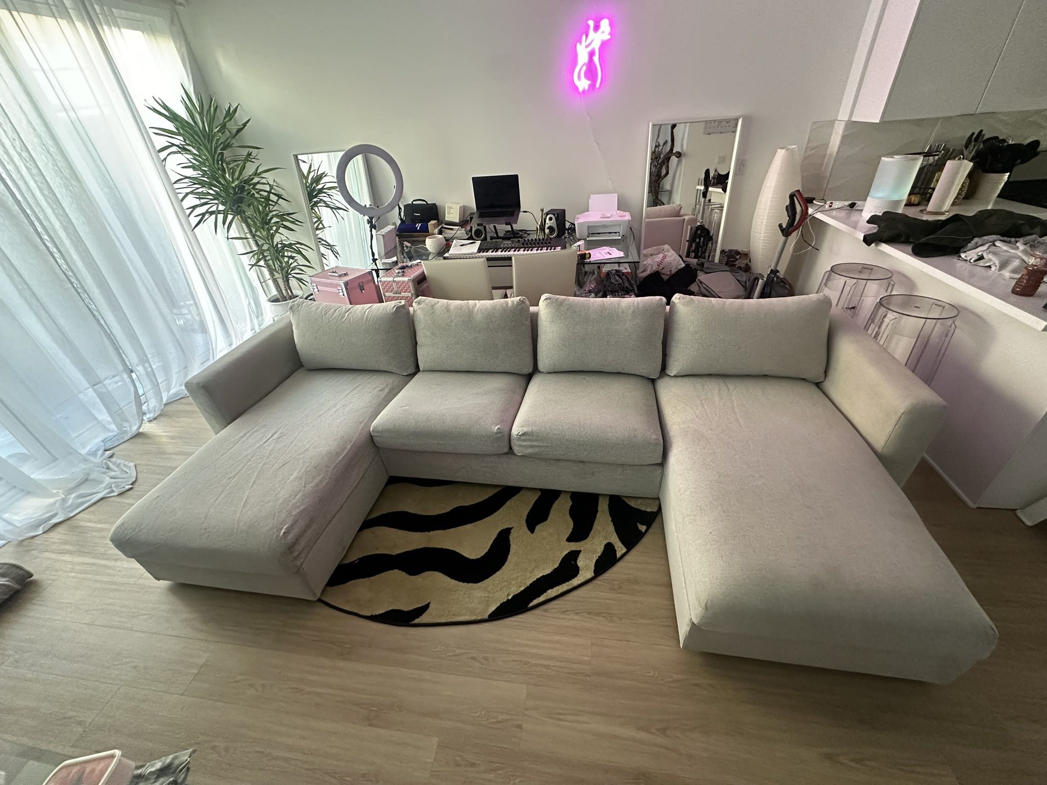 U-Shaped Sectional Couch