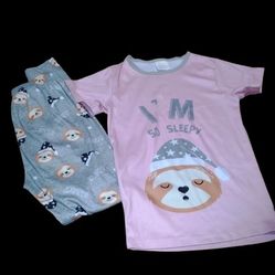 I'm So Sleepy Pajama Set Size 11-12 Youth Girls