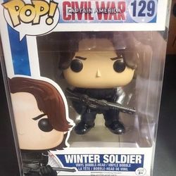 Funko Pop - Winter Soldier #129 (Civil War)