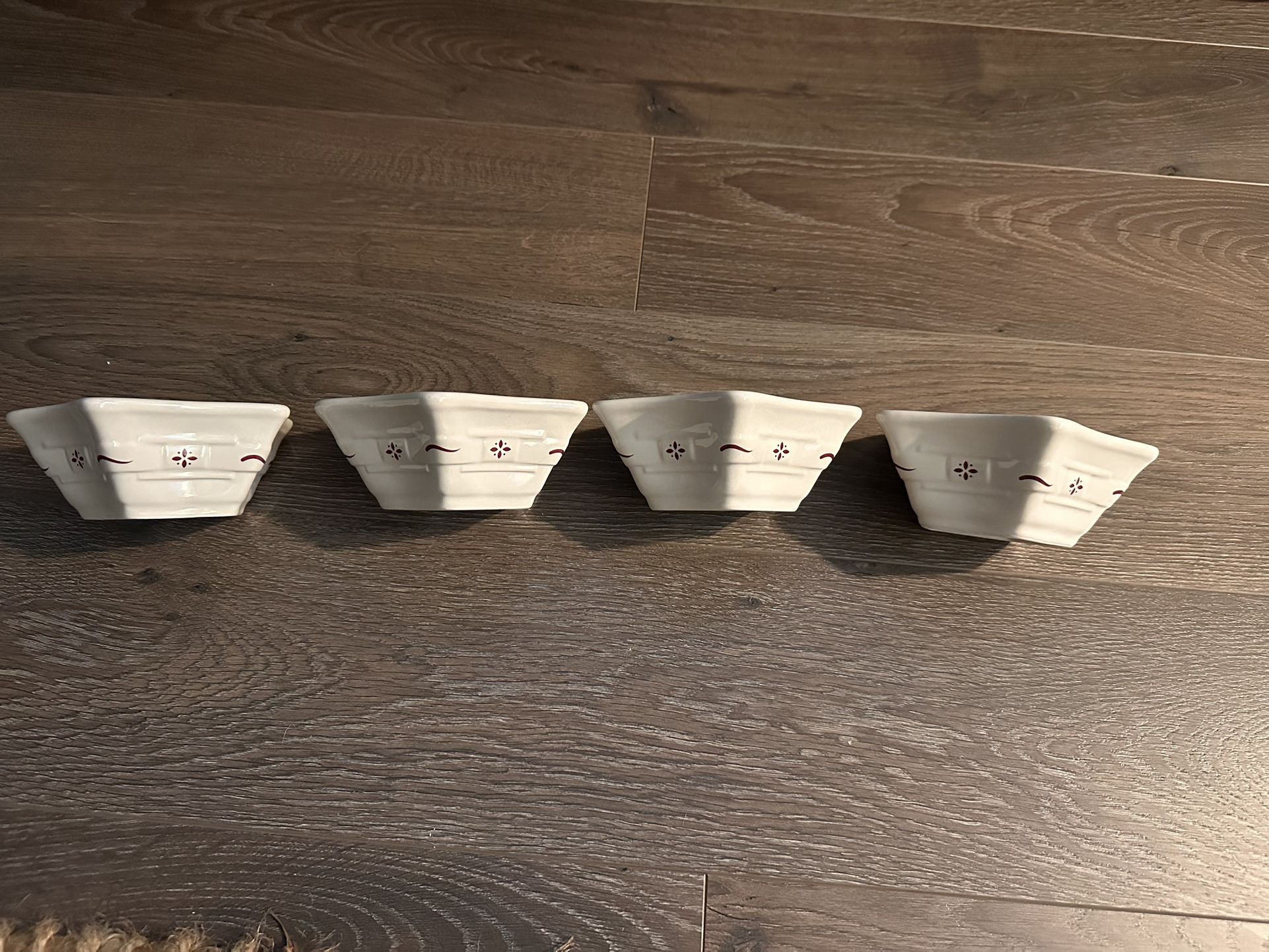 Longaberger Star Mini Dishes