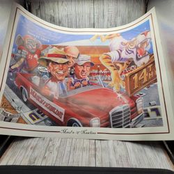 Alabama football caricature by Don Howard