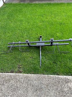 Hitch-Mounted 2-Bike Rack Carrier