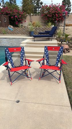 GCI Outdoor Folding Camp Chairs – Set of 2