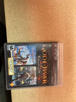 PS3 god of war collection case only