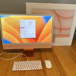 Apple iMac 2021 M1 8GB Orange