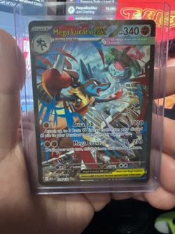 Mega Lucario EX 179/132 Pokemon Card