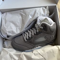 Jordan 5 Wolf Grey size 8.5
