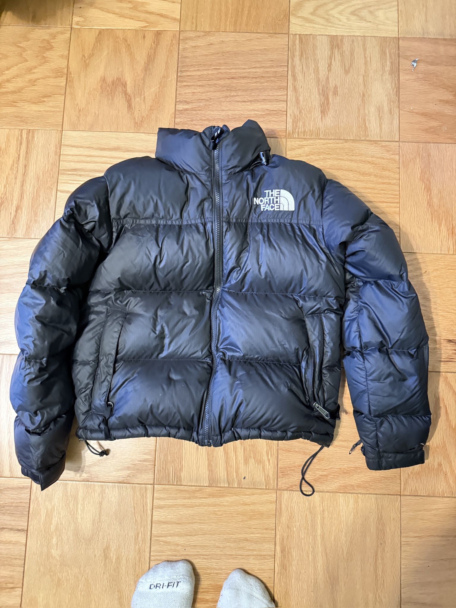 Small Black North Face puffer jacket W/Hood