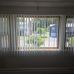 Long Vertical Blinds in excellent condition