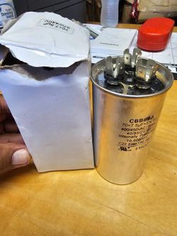AC capacitor 70+7.5uF NEW