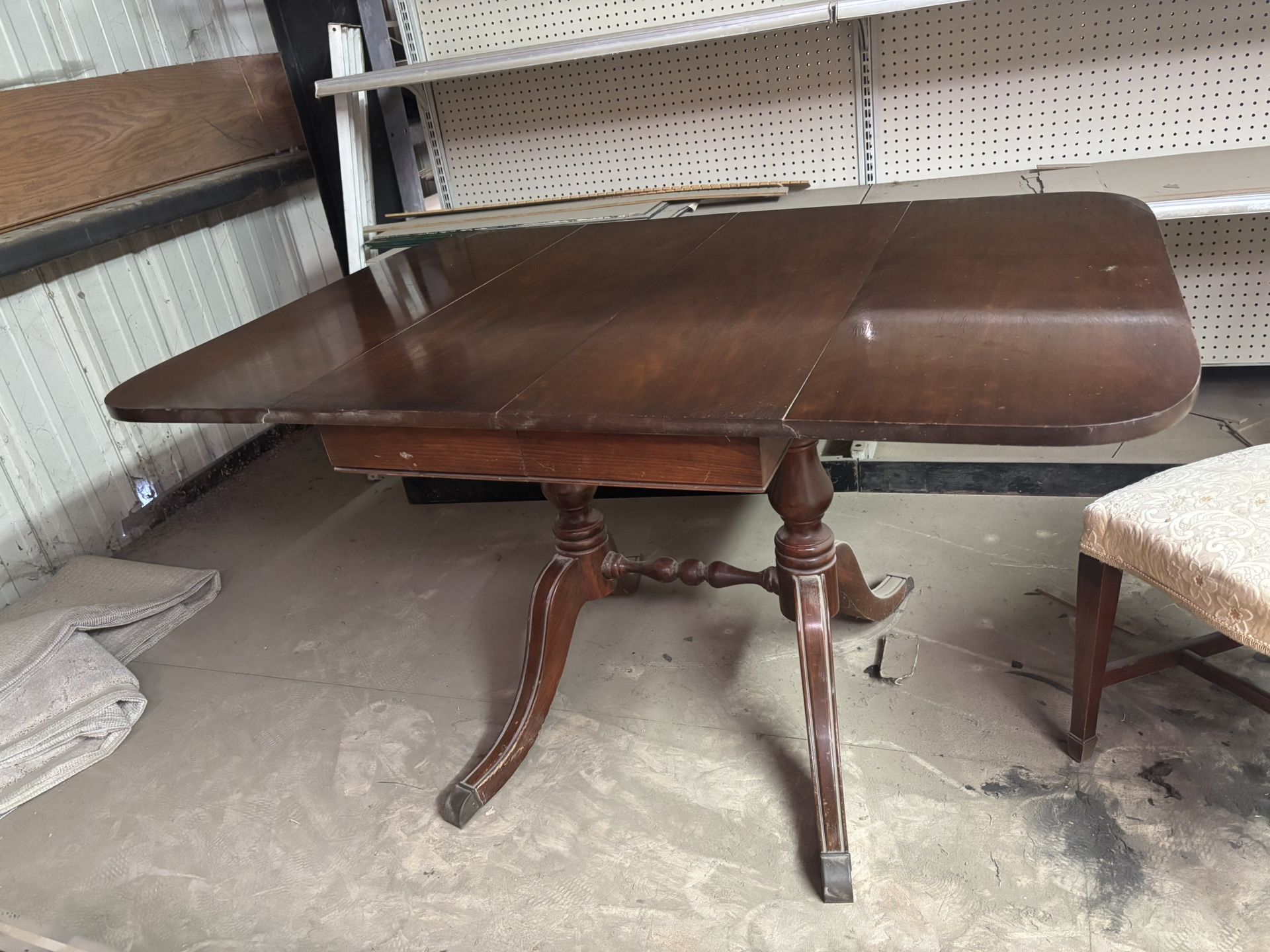 Antique Table & 6 Chairs