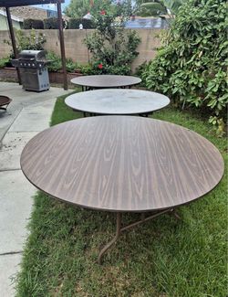 Outdoor Round tables - 3 Set