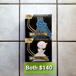 Pokemon Mega Evolution Lucario Gardevoir Etb