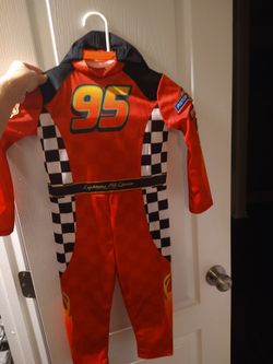 2T Lightning McQueen Pit Crew Costume - Cars