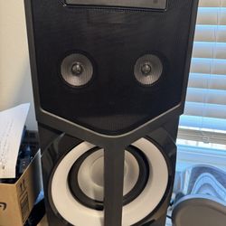 Pyle Party Speaker - CD/DVD/Aux/Bluetooth