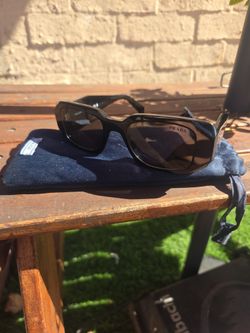 Prada Black Sunglasses with Pouch