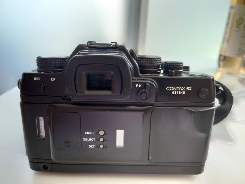 Contax RX Film Camera Body And Lens
