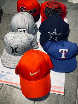 20+ Hat Lot – Nike, Adidas, Cowboys, Rangers, Celtics + Snapbacks