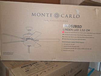 Monte carlo ceiling fan