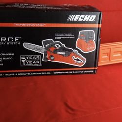 ECHO DCS-5000-18C2 18 in 56V Electric Battery Chainsaw w/ 5Ah Battery & Charger