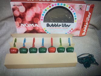 NOMA Bubble Lites Christmas Lights