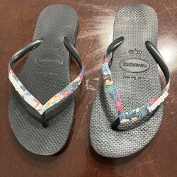 Havaianas slim strapped flip flop sandals