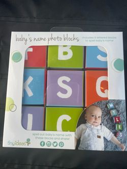 Baby's Name Blocks Set