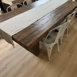 West Elm Emmerson Solid Reclaimed Wood Dining Table