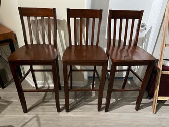 Wooden Bar Stools